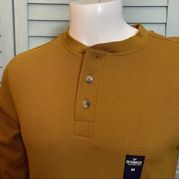 Outdoor Life Men’s Field Thermal Henley Shirt - Picture 5 of 8